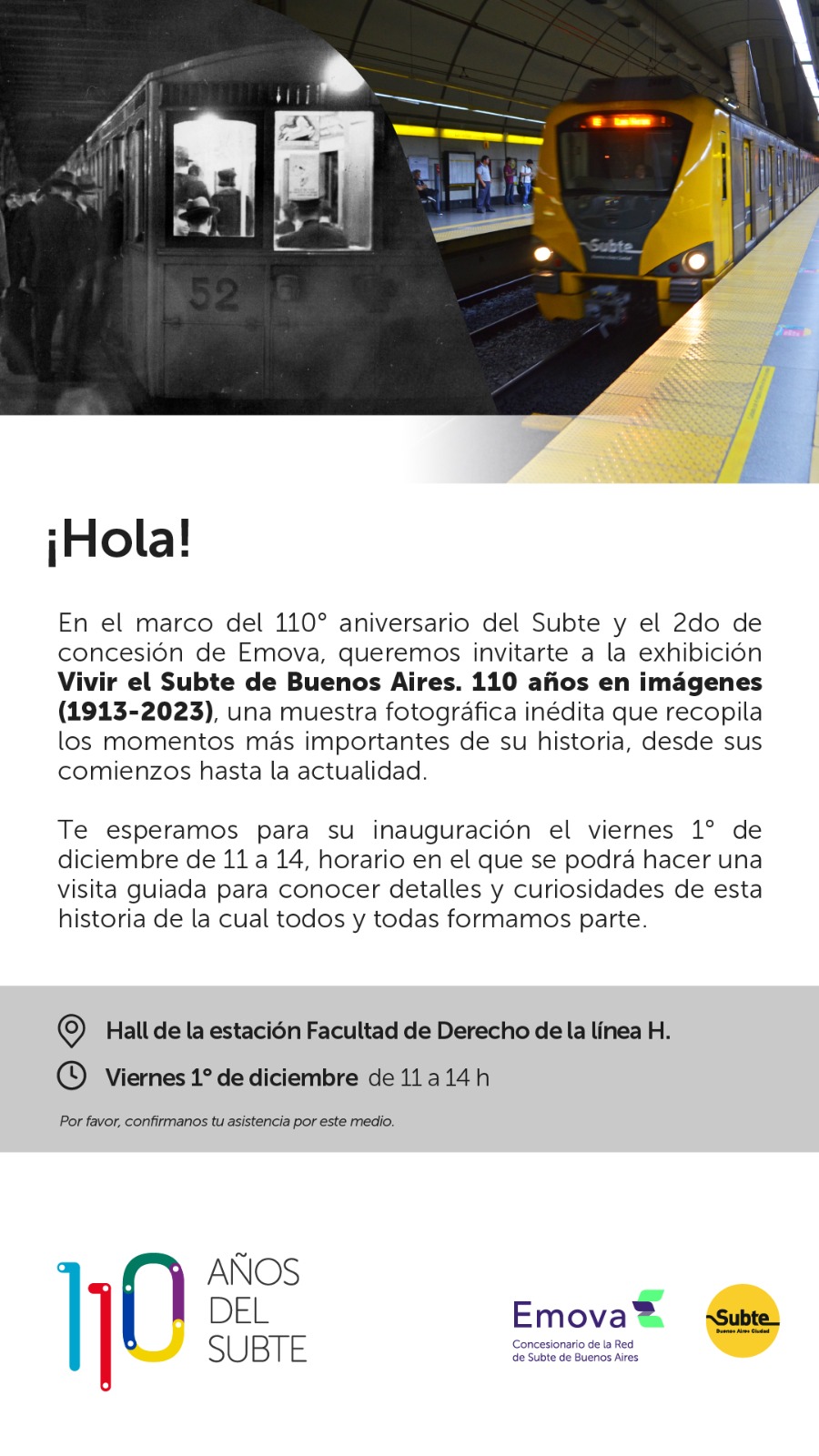 110 A DE LOS SUBTES